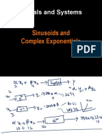 Signals and Systems: Sinusoids and Complex Exponentials