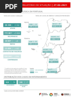 Boletim da DGS - 27 de março