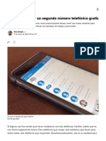 Apps para Añadir Un Segundo Número Telefónico Gratis - CNET en Español
