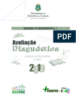 Avaliação Diagnóstica de Língua Portuguesa do 2o Ano