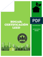 Certificación Leed Casa Kathia Blanco