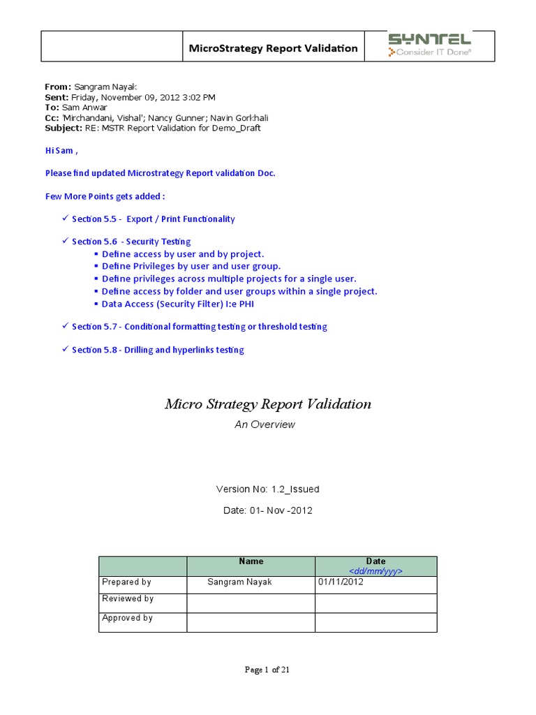 mstr-report-validation-an-overview-issue-pdf-microsoft-access