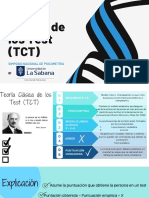 Teoría Clásica de Los Test (TCT)