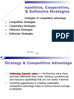 Session 4 Competitive, Cooperative & Offensive Strategies