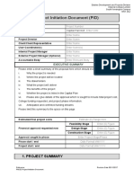 Project Initiation Document (PID)