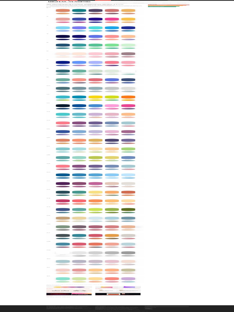 32 Beautiful Color Palettes With Their Corresponding Gradient Palettes ...