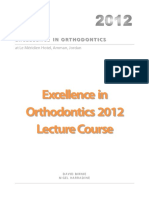 Excellence in Orthodontics 2012 