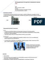 Especificaciones de Subestacion Camaná