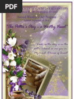 Download First Church of Seventh-day Adventists Womens Day Program by Pink E Love SN50056148 doc pdf