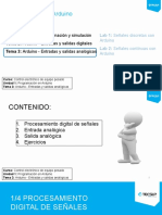 T3 - Arduino - Entradas y Salidas Analógicas