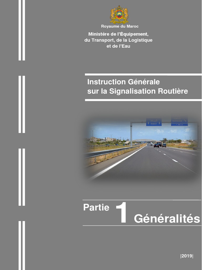 Instruction Générale Signalisation Routière | PDF | Aménagement ...