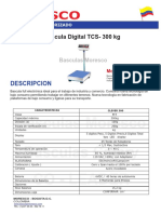 Ficha Tecnica Tcs 300