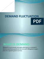 Demand Fluctuation