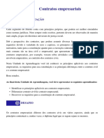 Princípios dos contratos empresariais