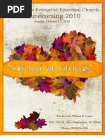 Download St Philip the Evangelist Episcopal Church 2010 Homecoming Program by Pink E Love SN50057292 doc pdf