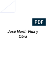 Resumen Vida y Obra de José Martí