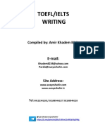 Khadem Amir Toefl Ielts Writing