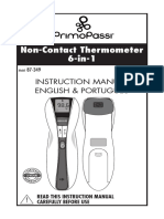 Non-Contact Thermometer 6-in-1 Instruction Manual