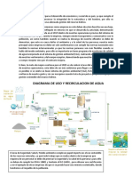 Diagrama de Uso Y Recirculacion de Agua: Dique de Captación de Agua de Lluvia