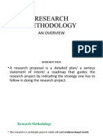 Intro To Research Methodology