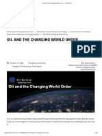 Oil and The Changing World Order - Art Berman