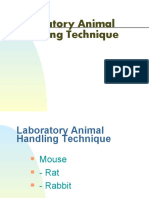 Biotechniques 02 - Handling of Animals
