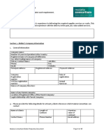 Bidder Response Document Please Provide Information Against Each Requirement