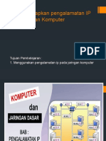 3.12 Menerapkan Pengalamanatan Ip Pada Jaringan Komputer