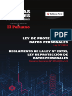 Ley Proteccion Datos Personales