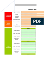 Strategic Messaging Map - Activity