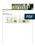 Ebook's Yuflihul Khair - Leaflet Asam Urat