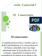 El Comerciante.. Derecho Comercial