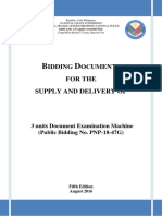Bidding Documents 3 Units Doc Exam Machine 5th Edition