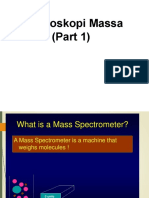 Mass Spectrometry Techniques (Part 1