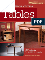 Furniture Fundamentals - Tables - 17 Projects For All Skill Levels