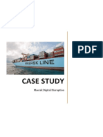 Case Study: Maersk Digital Disruption