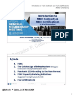 Introduction To FIDIC Contracts and FIDIC Certifications SPCastro Ho