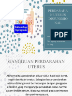 Perdarahan Uterus Disfungsional