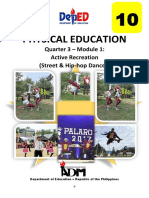 Physical Education: Quarter 3 - Module 1: Active Recreation (Street & Hip-Hop Dances)