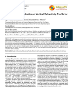 Modelling and Application of Vertical Refractivity Profile For Cross River State