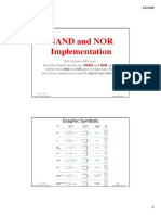 Nand and Nor Implementation Implementation: Graphic Symbols