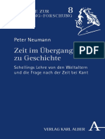 【谢林研究】Neumann - Zeit im Uebergang zu Geschichte - 9783495820841