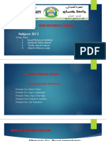 Assignment: Subject: HCI: Hci - Web Interface Design
