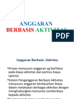 Anggaran Berbasis Aktivitas