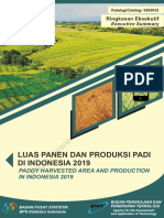 Ringkasan Eksekutif Luas Panen Dan Produksi Padi Di Indonesia 2019