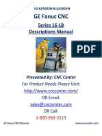 GE Fanuc CNC: Series 16-LB Descriptions Manual