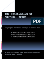 2 Translation of Cultural Term