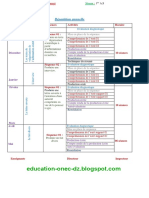 Les Repartitions Annuelle 1 Science