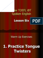 New Toefl Ibt Spoken English