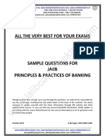 JAIIB PPB Sample Questions by Murugan-Nov 19 Exams